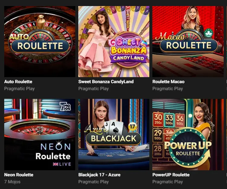 GGbet live casino