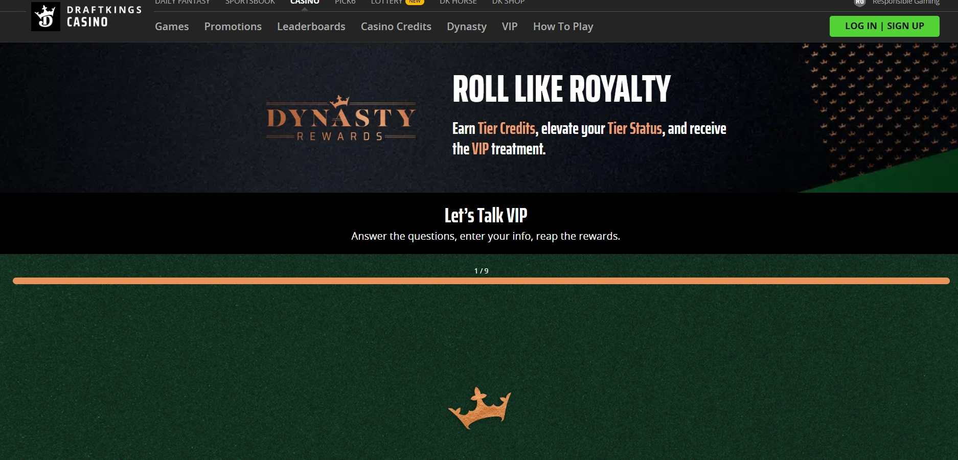 draftkings vip
