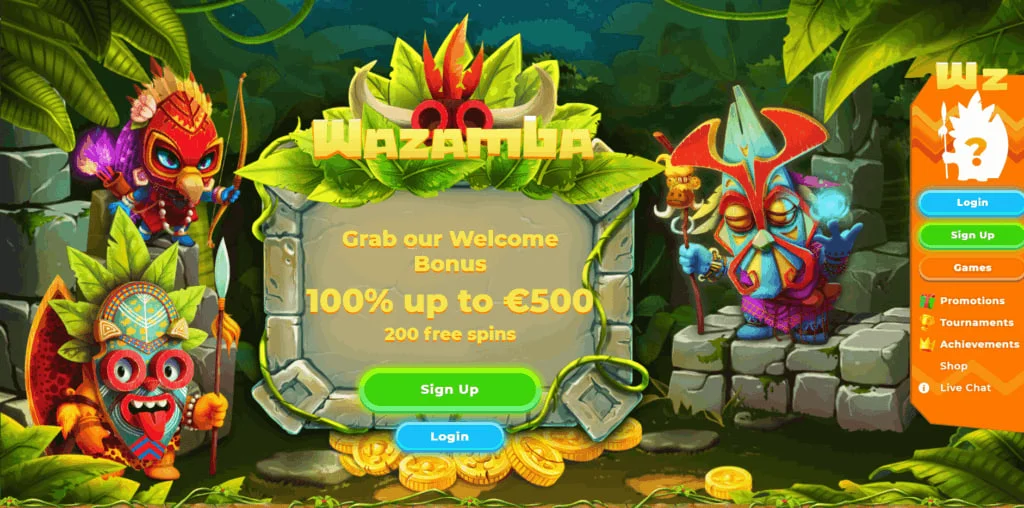 Топ онлайн казино Wazamba: огляд, умови гри та реєстрації